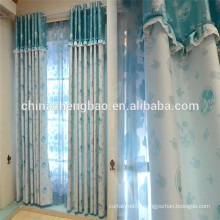 Blackout Printed Mouse Curtains for Kids Room Decoration